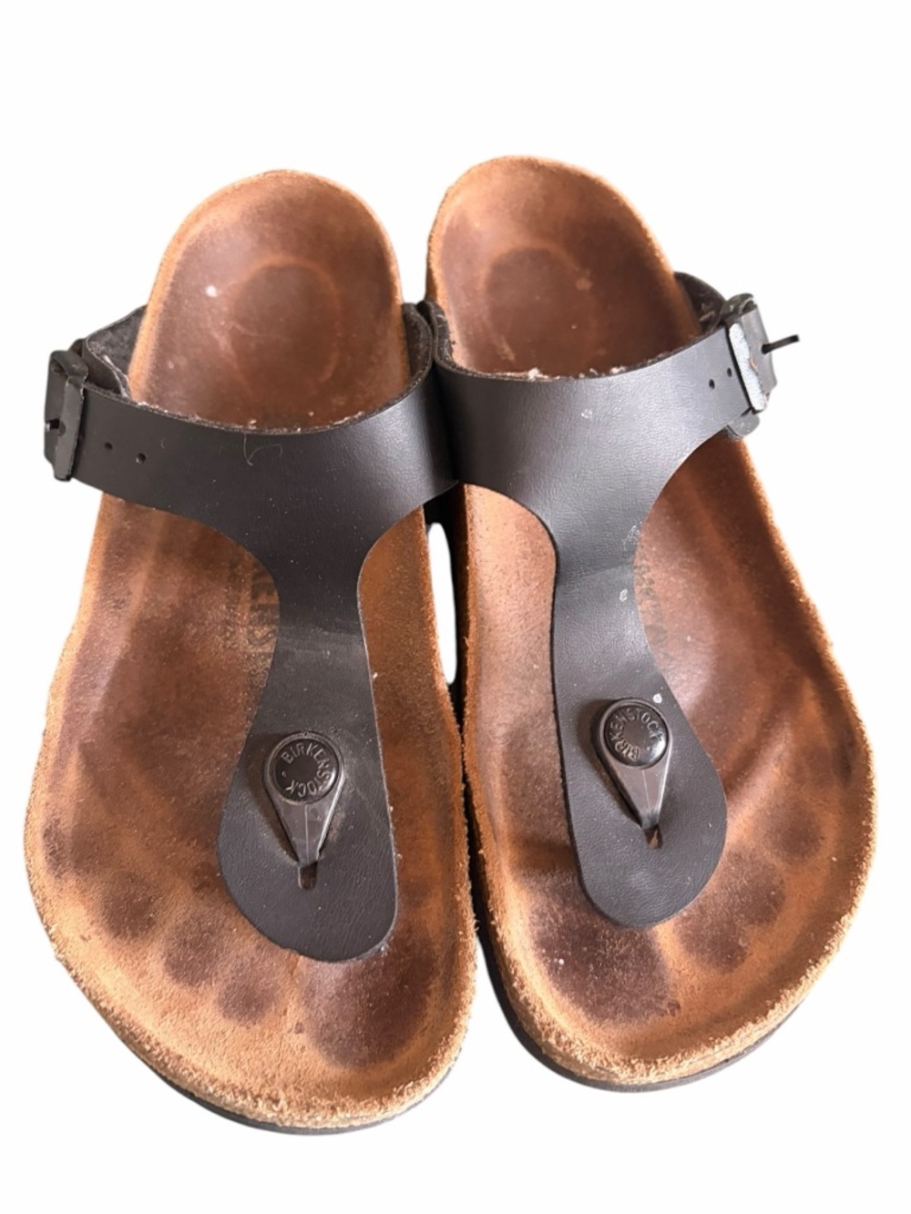 Birkenstock Gizeh In Black Birko-Flor - Picture 6 of 13